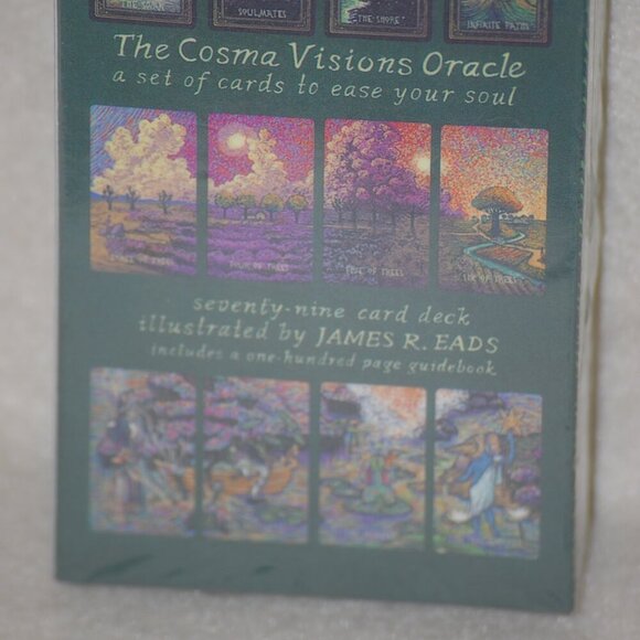 NWT Little Cosma Visions Oracle Cards 79 Card Deck by James R. E Ease Your Soul - Picture 3 of 5